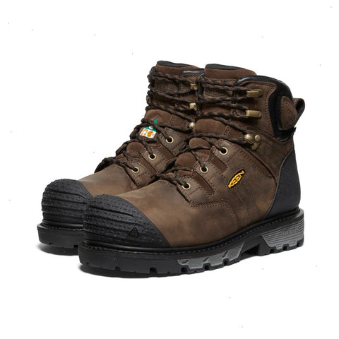 Men's CSA Camden 6" Waterproof Boot (Carbon Toe)  |  Dark Earth/Black