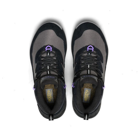 Women's Hightrail Polar Waterproof Hiking Boot  |  Black/Aster Purple