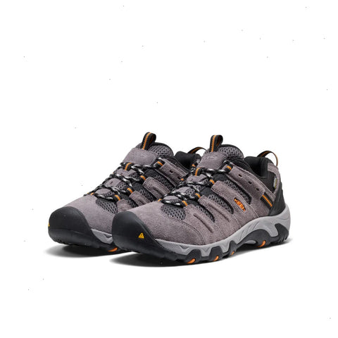 Men's Headout Waterproof Hiking Shoe  |  Steel Grey/Orange Pepper