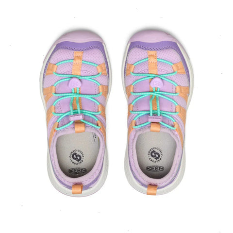 Little Kids' Motozoa Sneaker  |  Purple Haze/Peach Fuzz