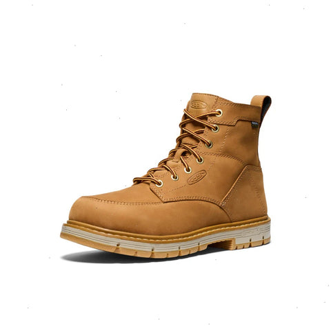 Men's San Jose 6" Waterproof 90° Heel Boot (Soft Toe)  |  Bistre/Gum