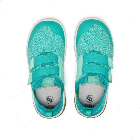 Big Kids' KNX Knit Double Strap  |  Bright Aqua/Cabbage