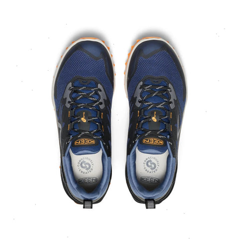 Men's Zionic NXT Waterproof Hiking Shoe  |  Naval Academy/Bright Marigold