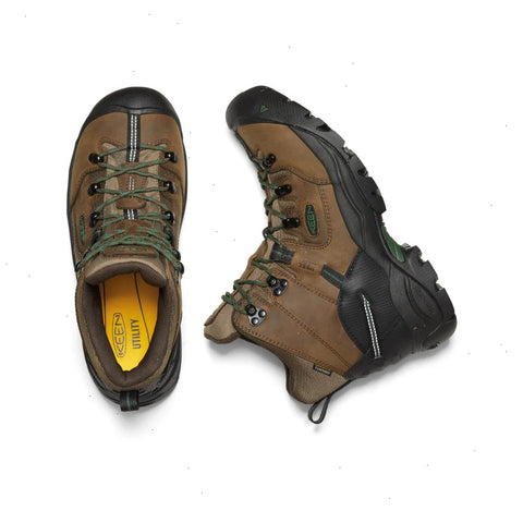 Men's Pittsburgh Energy 6" Waterproof Boot (Soft Toe)  |  Cascade Brown/Greener Pastures