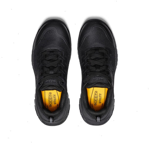 Women's Arvada Work Sneaker (Carbon Toe)  |  Black/Black