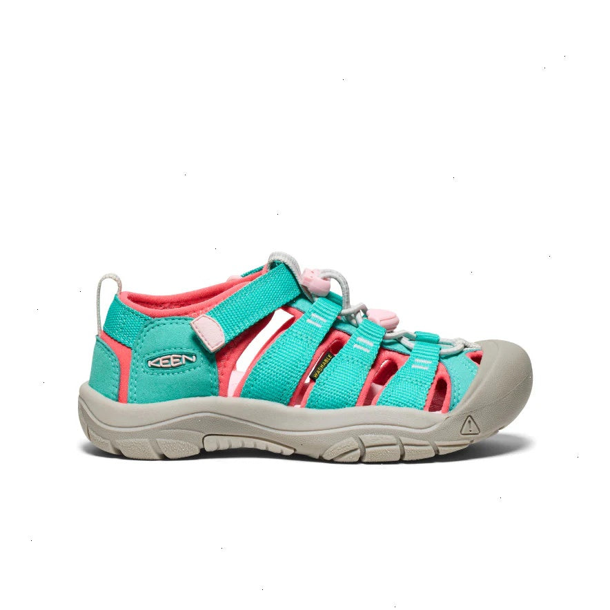 Big Kids' Newport H2  |  Bright Aqua/Giggle Pink